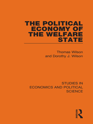 cover image of The Political Economy of the Welfare State